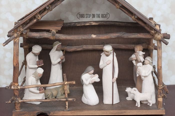 The Willow Tree Nativity Set Depicts A Powerful Moment Between Mother ...