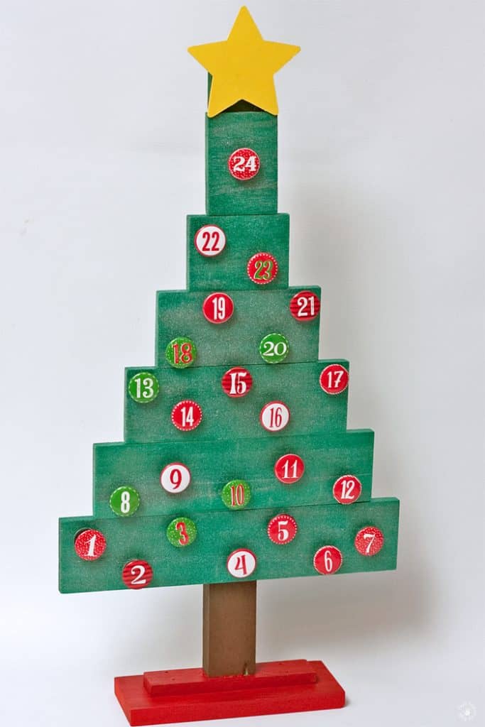 DIY Christmas Tree Advent Calendar Third Stop on the Right