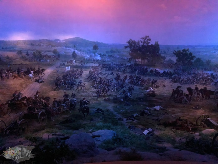Cyclorama painting at Gettysburg